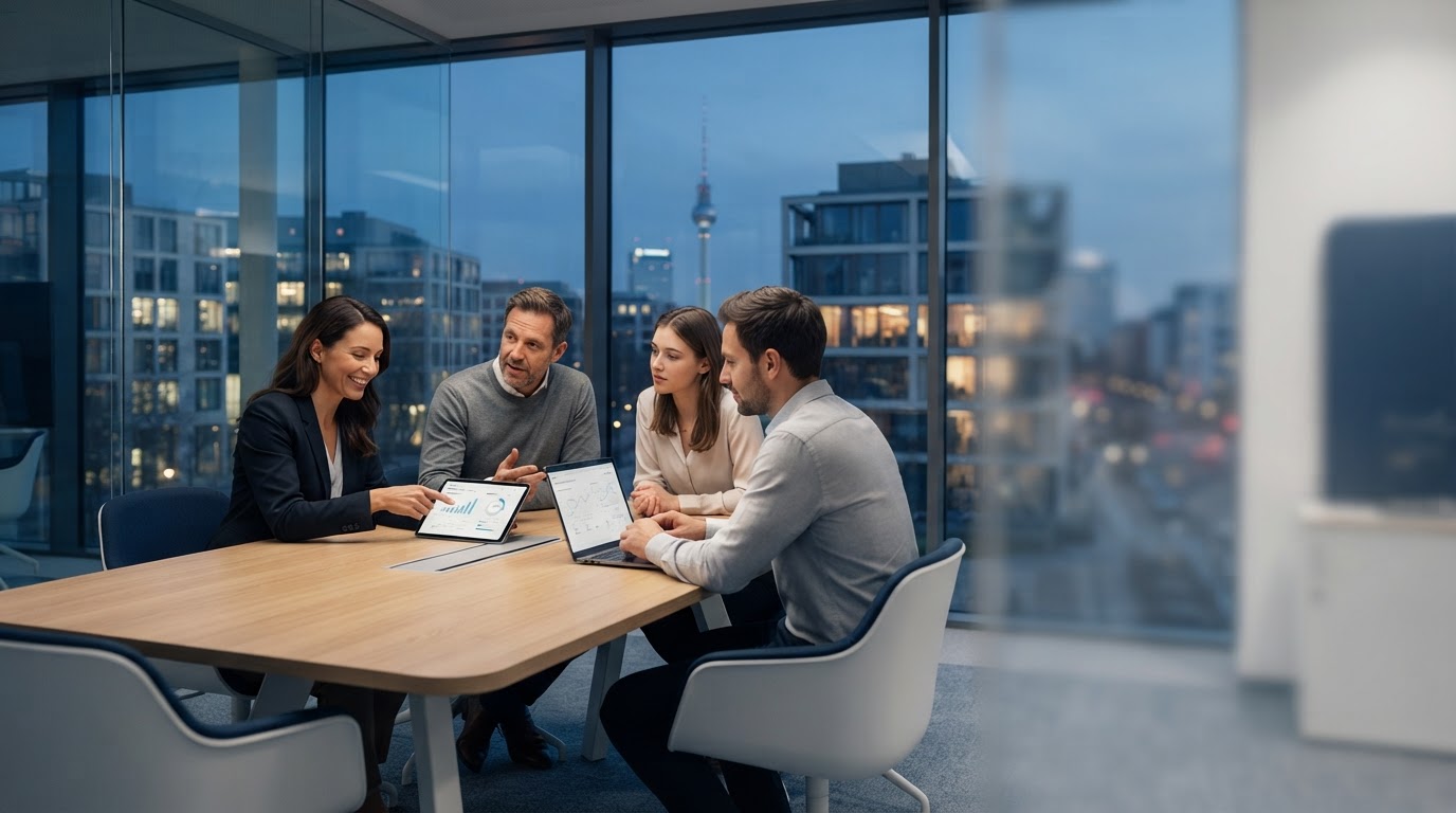 PentorInvest Datenvisualisierung von Markttrends und KI-Analyse